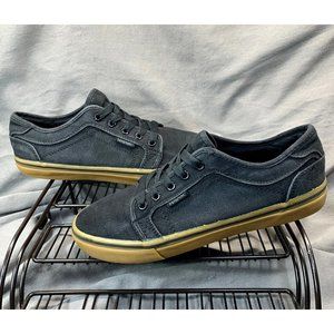 Tony Hawk Thpaddockblack Black/Gum Lace Up Skateboard Sneakers Shoes Size 9